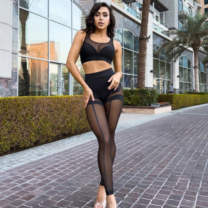 🔥Hot Sale🔥Female Super Sexy Unique Mesh Hip-lift Leggings